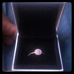 Rose gold ring